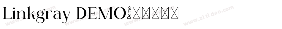 Linkgray DEMO字体转换